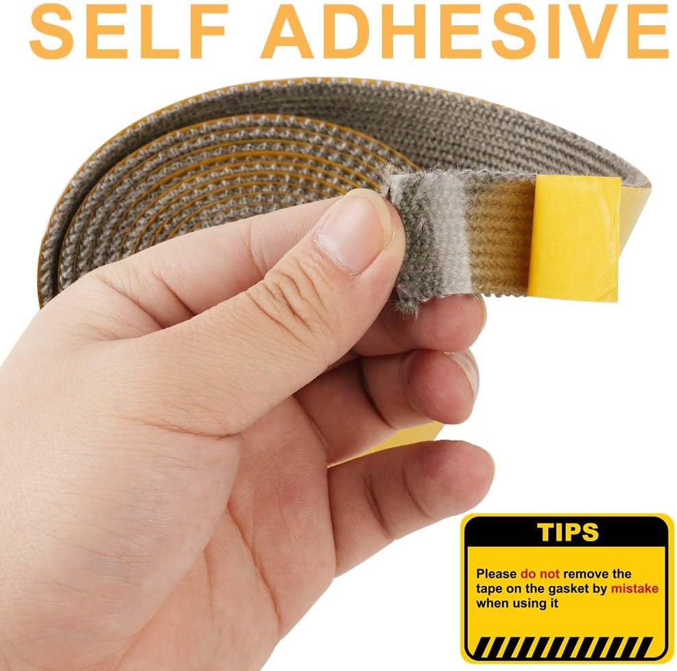 What is Self Adhesive Flat Stove Rope?