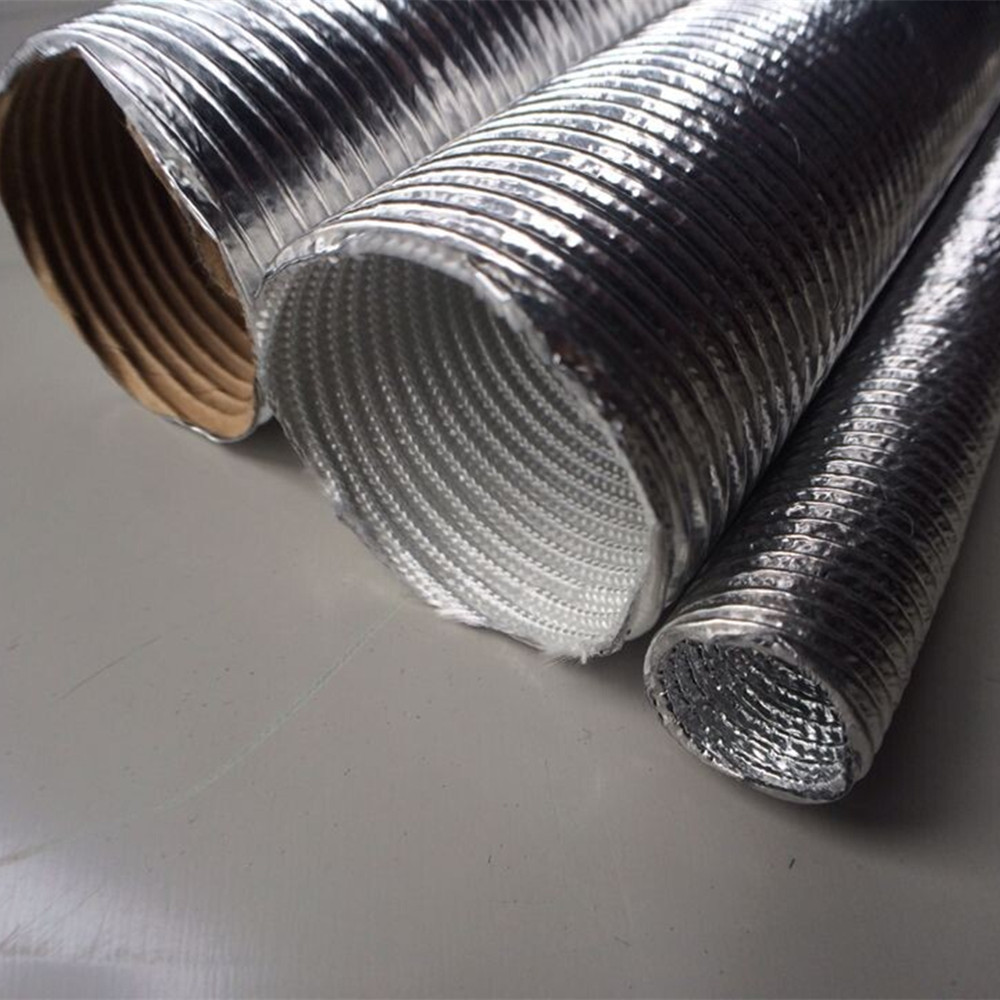 What is Diesel Heater Hot Air Ducting made of?